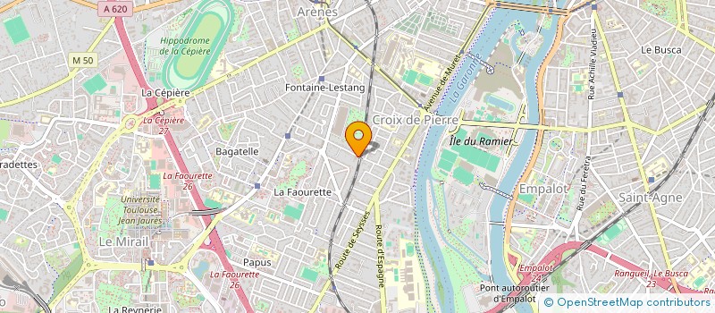 localisation de l'entreprise MONSIEUR TOM MATIIN  TOULOUSE