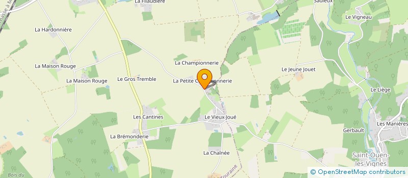 localisation de l'entreprise MONSIEUR TOM-MAXENCE PINSONNEAU  MONTREUIL-EN-TOURAINE