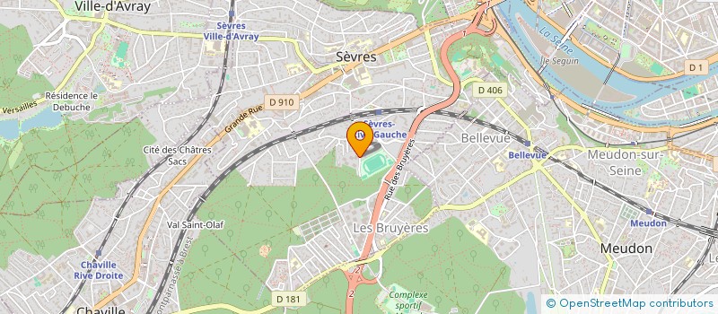 localisation de l'entreprise MONSIEUR TOM MEDINA à SEVRES