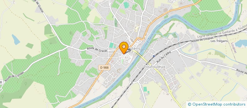 localisation de l'entreprise MONSIEUR TOM MENVILLE à RABASTENS