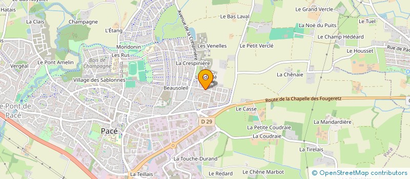 localisation de l'entreprise MONSIEUR TOM MEREL à PACE