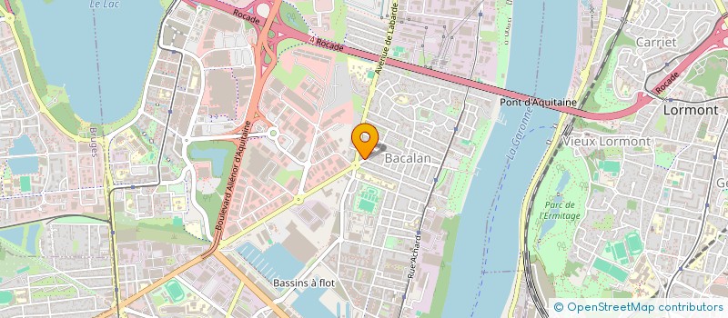 localisation de l'entreprise MONSIEUR TOM MERIAUX  BORDEAUX