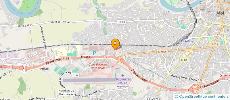 localisation de l'entreprise MONSIEUR TOM METBACH à ALBI