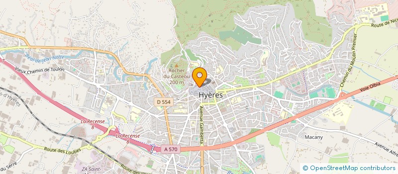 localisation de l'entreprise MONSIEUR TOM MIEZE  HYERES