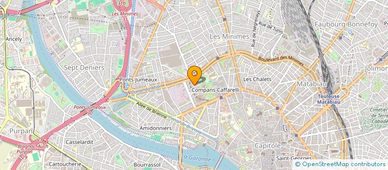 localisation de l'entreprise MONSIEUR TOM MILLET  TOULOUSE
