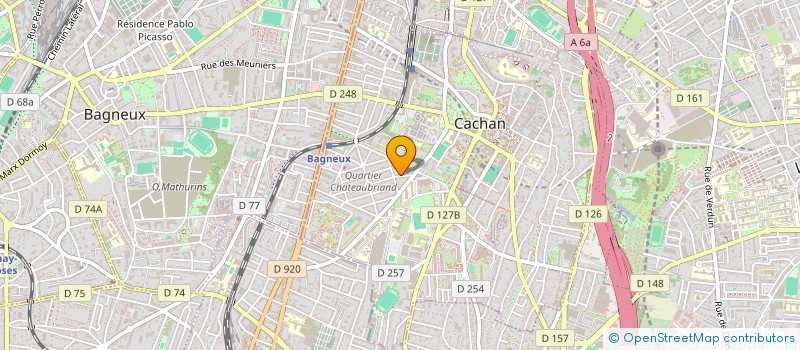 localisation de l'entreprise MONSIEUR TOM MISCOPEIN à CACHAN