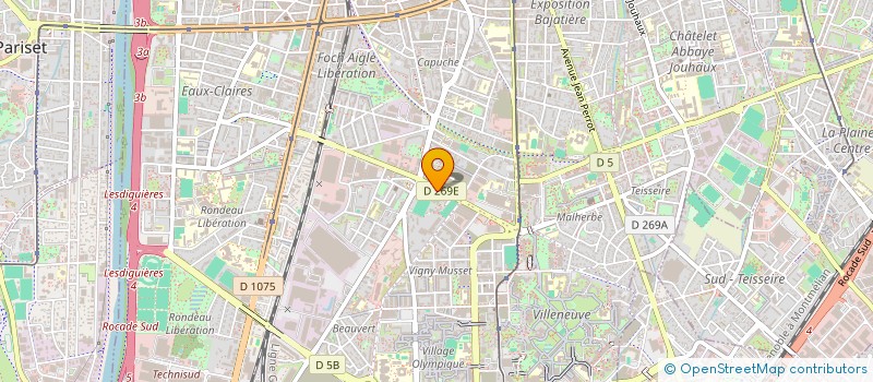 localisation de l'entreprise MONSIEUR TOM MOINEAU  GRENOBLE