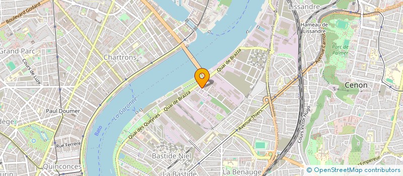 localisation de l'entreprise MONSIEUR TOM MOREL  BORDEAUX