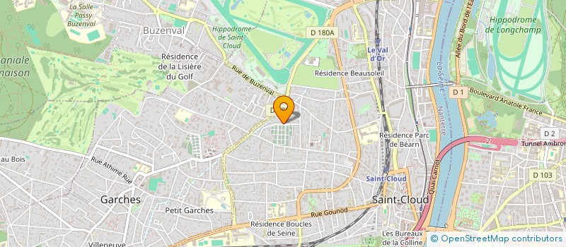 localisation de l'entreprise MONSIEUR TOM MORIN à SAINT-CLOUD