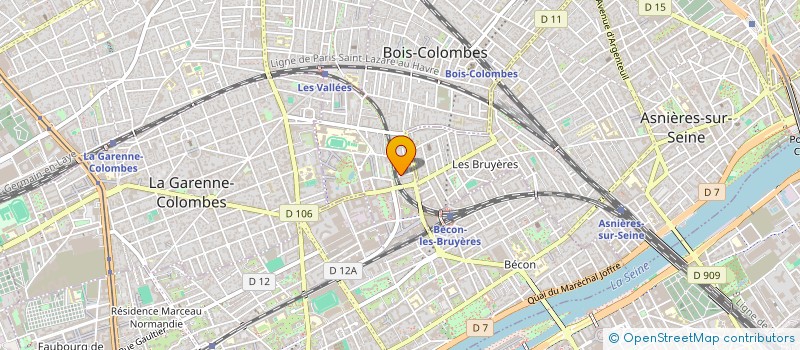 localisation de l'entreprise MONSIEUR TOM MORLE à BOIS-COLOMBES