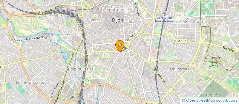 localisation de l'entreprise MONSIEUR TOM MOROTTI à DIJON