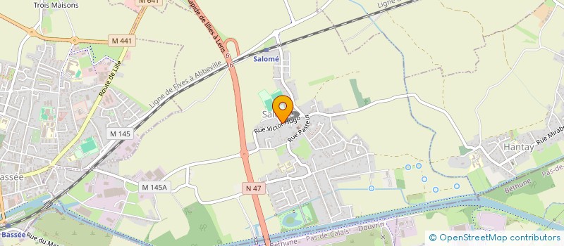 localisation de l'entreprise MONSIEUR TOM MORRAJA-GOURNAY  SALOME