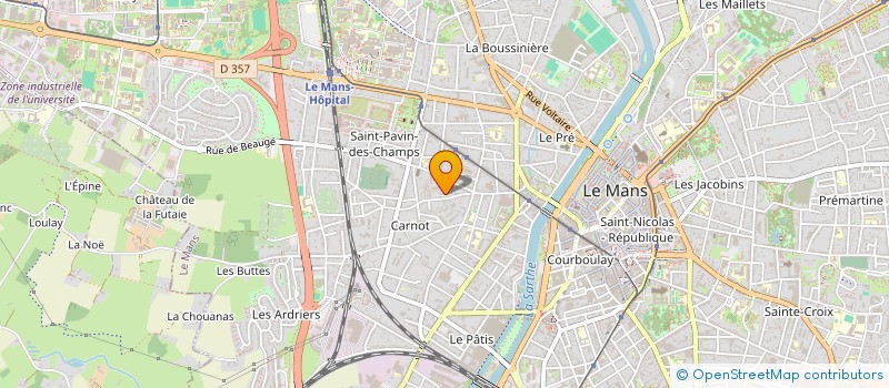 localisation de l'entreprise MONSIEUR TOM MUSSARD  LE MANS