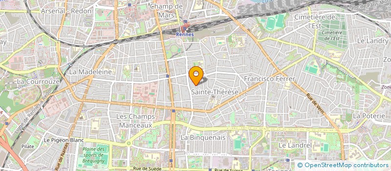 localisation de l'entreprise MONSIEUR TOM NADAM  RENNES