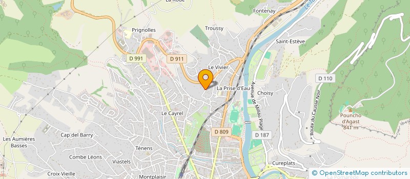 localisation de l'entreprise MONSIEUR TOM NOYRIGAT-GLEYE  MILLAU