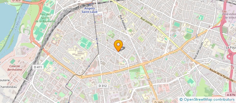 localisation de l'entreprise MONSIEUR TOM ORINSTEIN à ANGERS