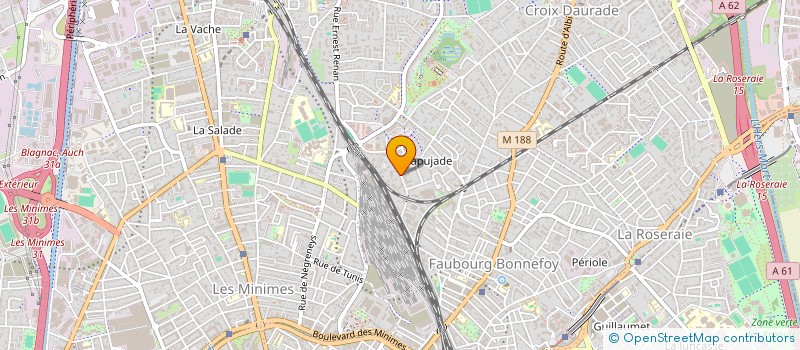 localisation de l'entreprise MONSIEUR TOM ORLIAGUET  TOULOUSE