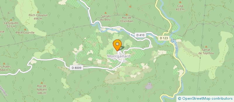 localisation de l'entreprise MONSIEUR TOM OTTEVAERE  MONTGAILLARD