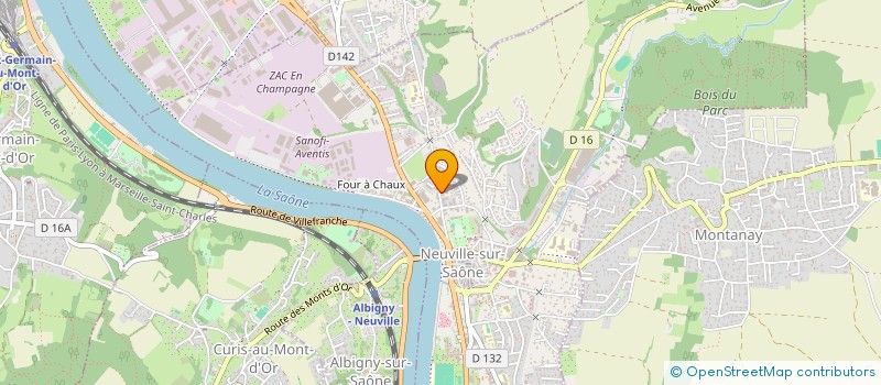 localisation de l'entreprise MONSIEUR TOM PACHOUD à NEUVILLE-SUR-SAONE
