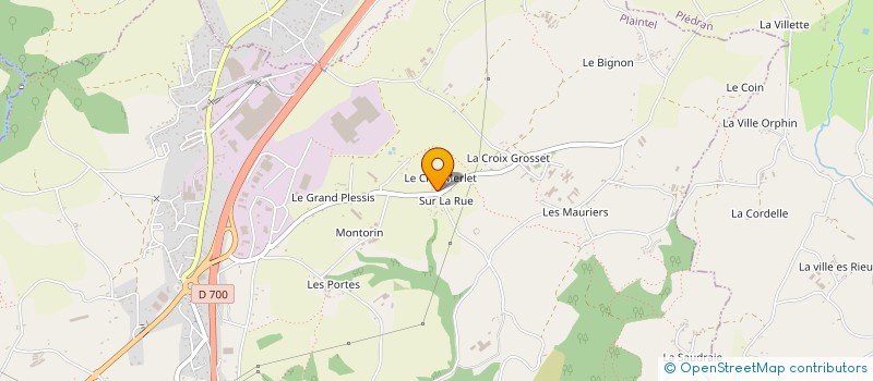 localisation de l'entreprise MONSIEUR TOM PARIS à PLAINTEL
