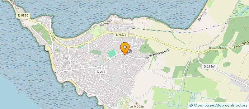 localisation de l'entreprise MONSIEUR TOM PARPILLON  FOURAS