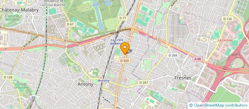 localisation de l'entreprise MONSIEUR TOM PASCUAL RAMON à ANTONY