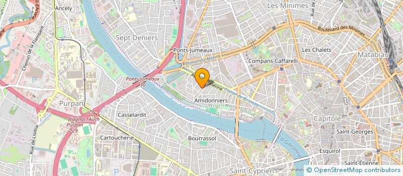 localisation de l'entreprise MONSIEUR TOM PAUPERE à TOULOUSE