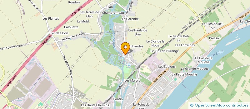 localisation de l'entreprise MONSIEUR TOM PEAN à MEUNG-SUR-LOIRE
