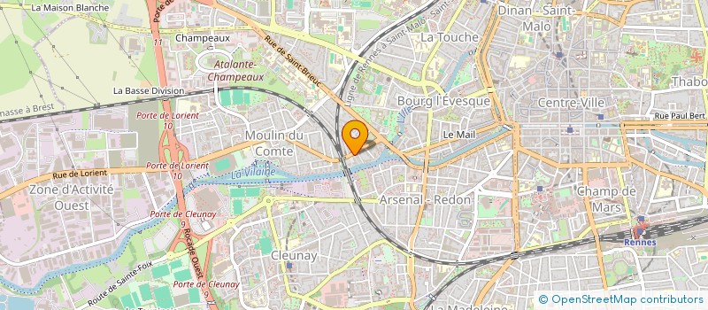 localisation de l'entreprise MONSIEUR TOM PERARD  LE RHEU