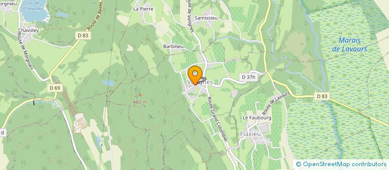localisation de l'entreprise MONSIEUR TOM PERCEVAL à CEYZERIEU