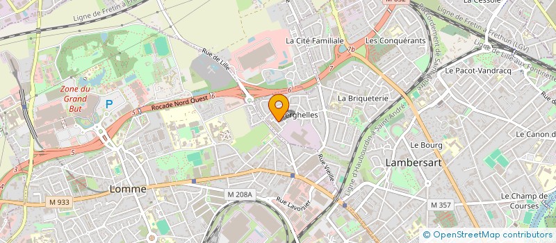 localisation de l'entreprise MONSIEUR TOM PERNET à LAMBERSART