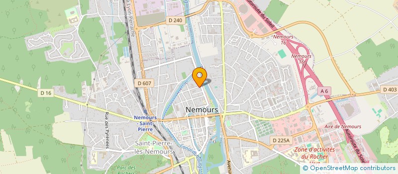 localisation de l'entreprise MONSIEUR TOM PERRAULT  NEMOURS