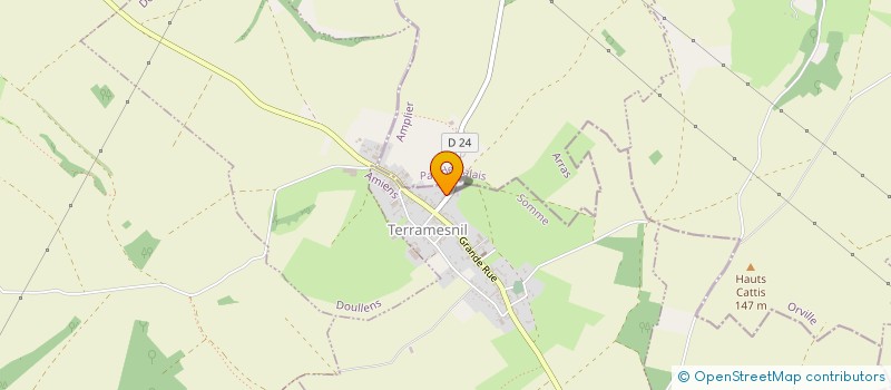 localisation de l'entreprise MONSIEUR TOM PETIT  TERRAMESNIL
