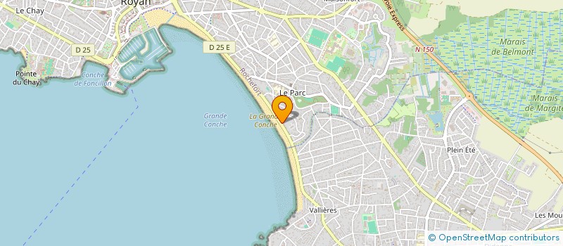 localisation de l'entreprise MONSIEUR TOM PIERREFITTE  ROYAN