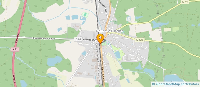 localisation de l'entreprise MONSIEUR TOM PITON  NOUAN-LE-FUZELIER