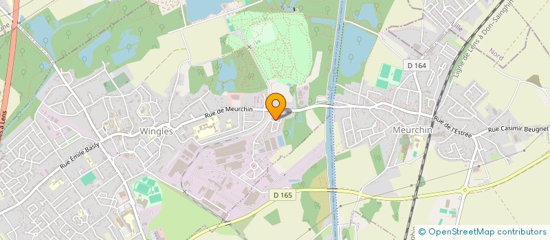 localisation de l'entreprise MONSIEUR TOM PODEVIN  WINGLES