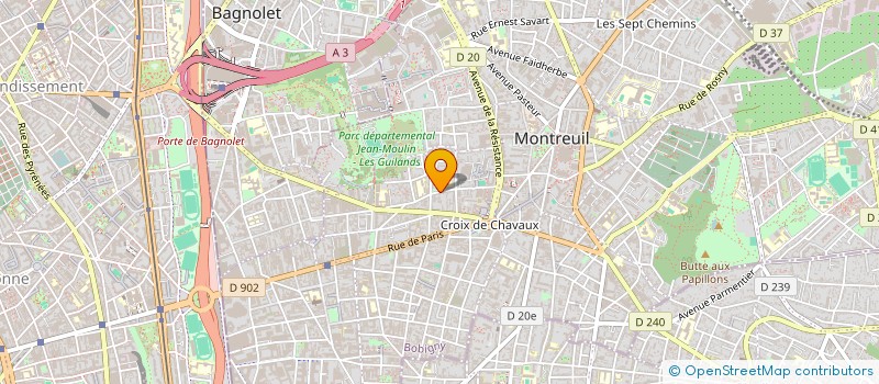 localisation de l'entreprise MONSIEUR TOM POITEVIN à MONTREUIL