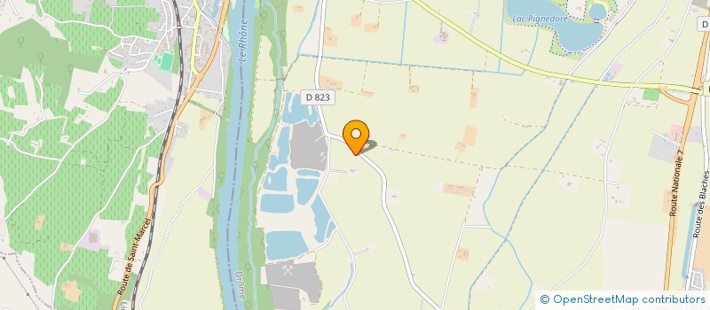 localisation de l'entreprise MONSIEUR TOM POULMARCH  PIERRELATTE