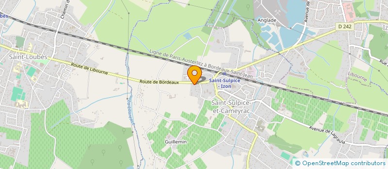 localisation de l'entreprise MONSIEUR TOM QUINEMANT  SAINT-SULPICE-ET-CAMEYRAC