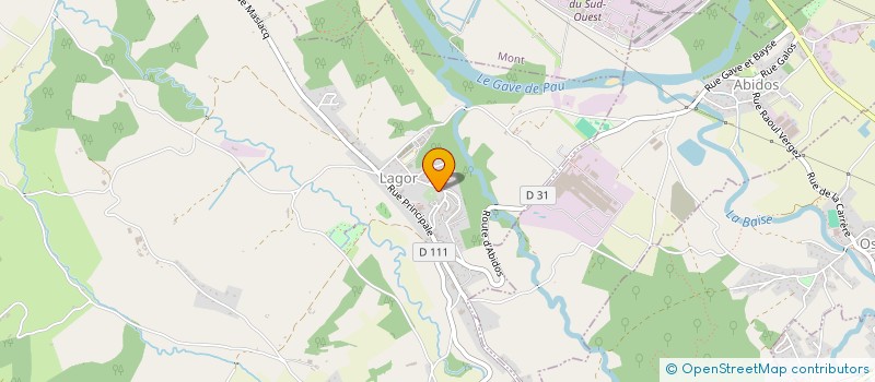 localisation de l'entreprise MONSIEUR TOM RALITE  LAGOR