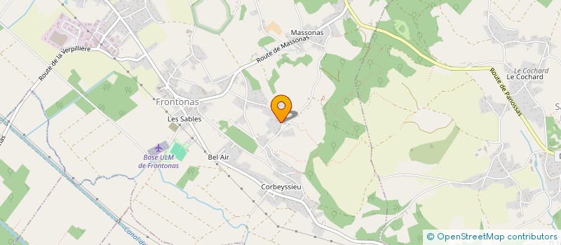 localisation de l'entreprise MONSIEUR TOM REBOUL à FRONTONAS