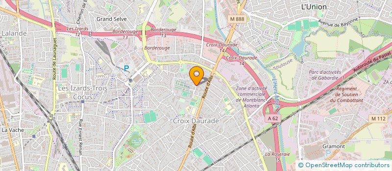 localisation de l'entreprise MONSIEUR TOM REMY  TOULOUSE