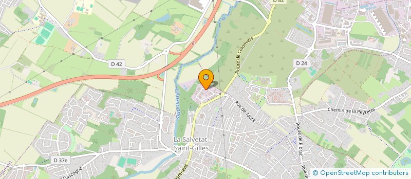 localisation de l'entreprise MONSIEUR TOM RENARD  LA SALVETAT-SAINT-GILLES