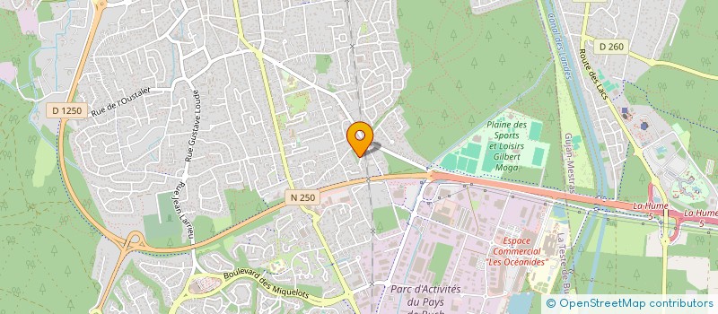localisation de l'entreprise MONSIEUR TOM RENOUX à LA TESTE-DE-BUCH