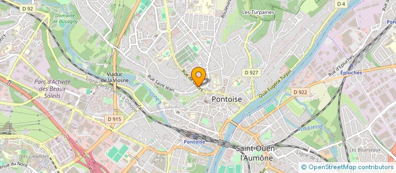 localisation de l'entreprise MONSIEUR TOM REVERT  PONTOISE