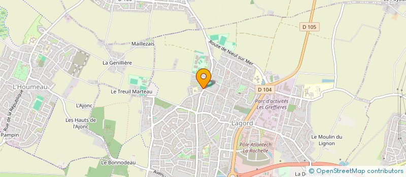 localisation de l'entreprise MONSIEUR TOM RIBERE  LAGORD