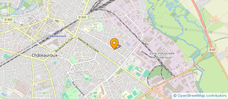 localisation de l'entreprise MONSIEUR TOM RICHARD  CHATEAUROUX