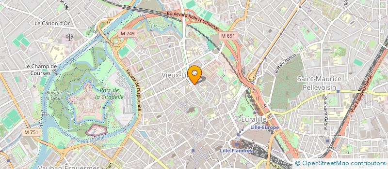 localisation de l'entreprise MONSIEUR TOM RIVES à LILLE