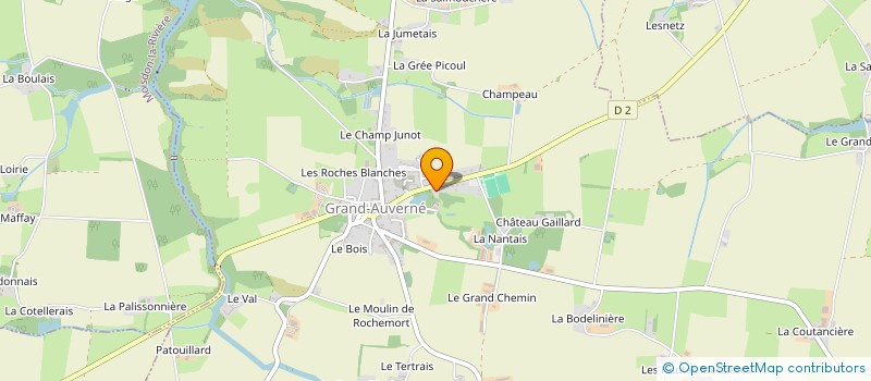 localisation de l'entreprise MONSIEUR TOM ROBERT à GRAND-AUVERNE