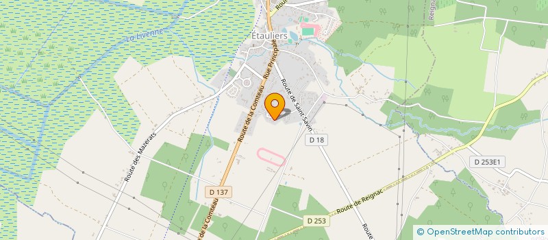 localisation de l'entreprise MONSIEUR TOM ROBIN  ETAULIERS